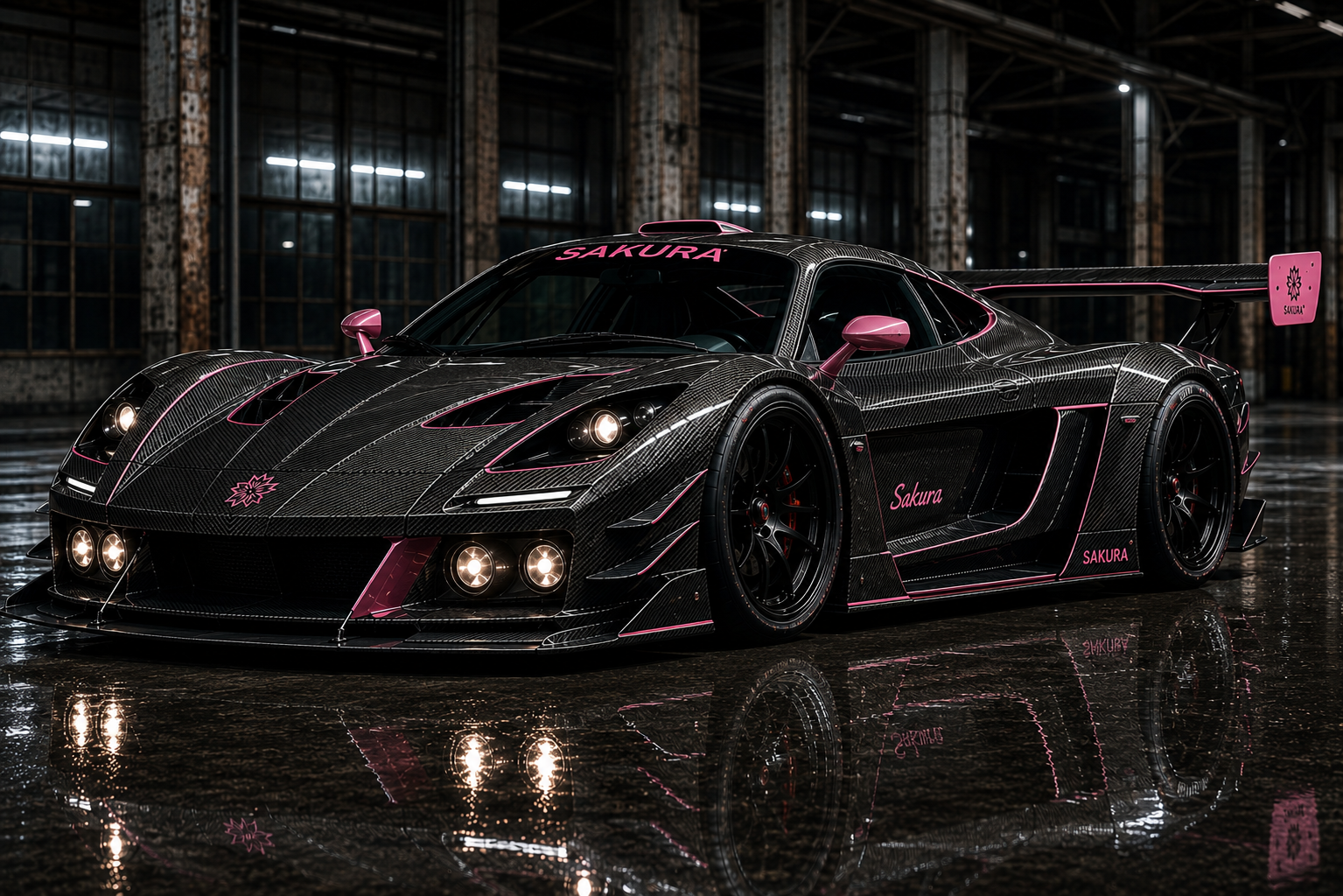 Sakura Hyper Division carbon hypercar